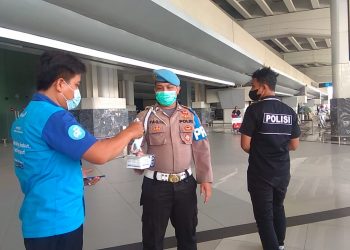 Terminal Bandara Soetta Didatangi Puluhan Polisi