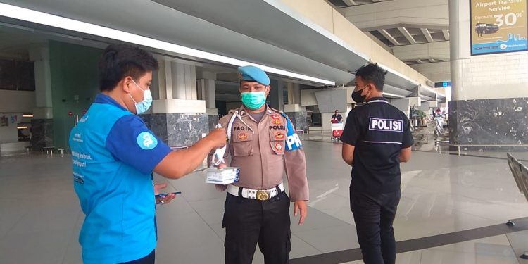 Terminal Bandara Soetta Didatangi Puluhan Polisi