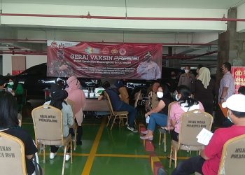 Polresta Bandara Soetta Klaim Telah Vaksin 18.974 Orang