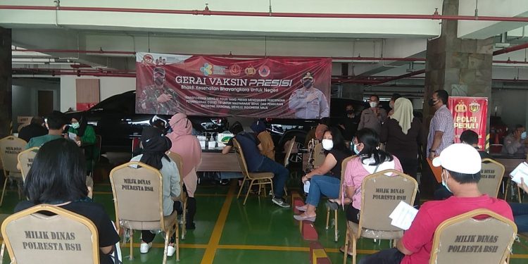 Polresta Bandara Soetta Klaim Telah Vaksin 18.974 Orang