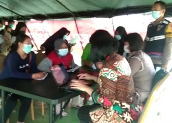 Gerai Vaksinasi Presisi Polresta Bandara Soetta Telah Vaksin 19.191 Orang