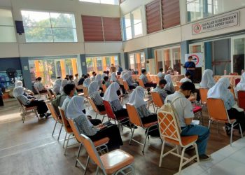 Syukur Alhamdulillah, para Siswa SMAN 2 Tangsel sudah Jalani Vaksin 1 dan 2