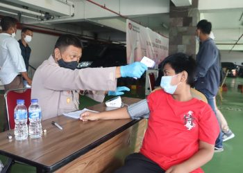 Hari ini 150 Orang Vaksin di Polresta Bandara Soetta