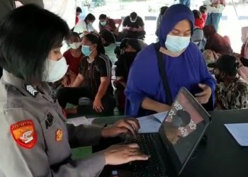 Vaksinasi Merdeka, Kapolresta Bandara Soetta : 20 Ribu Orang Sudah Divaksin