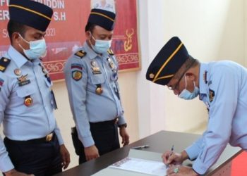 Kaur Kepegawaian dan Keuangan Lapas Narkotika Gunung Sindur Dijabat Bergi Riyadi