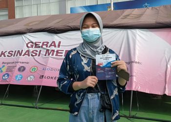 Awal Bulan Polresta Bandara Soetta Vaksin 102 Orang