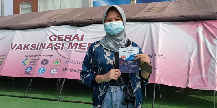 Awal Bulan Polresta Bandara Soetta Vaksin 102 Orang