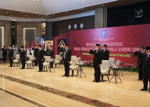 Hari Dharma Karyadhika, Menkumham : Momentum Tingkatkan Pelayanan Publik