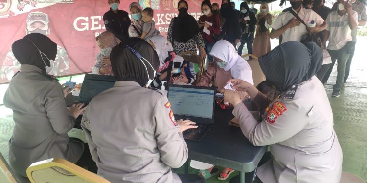 Hari ini, Polresta Bandara Soetta Klaim Vaksin 119 Orang