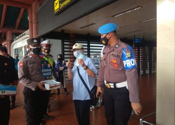 Puluhan Polisi Gelar Operasi di Terminal Bandara Soetta