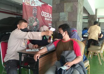 Jumlah Warga Vaksin di Polresta Bandara Soetta Tembus 20.957 Orang