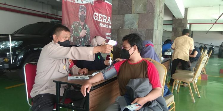 Jumlah Warga Vaksin di Polresta Bandara Soetta Tembus 20.957 Orang