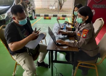 Jumlah Masyarakat Vaksin di Polresta Bandara Soetta terus Meningkat