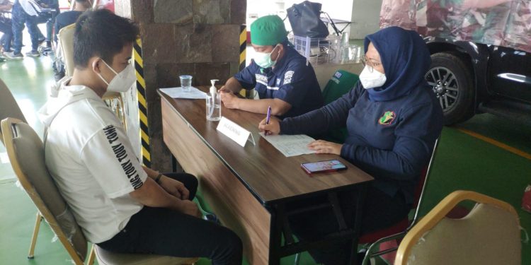 Gerai Vaksinasi Presisi Polresta Bandara Soetta Vaksin 38 Orang