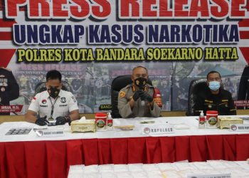 Penyelundupan 3,2 Kilogram Sabu di Bandara Soetta Digagalkan Polisi