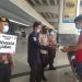 Awasi Prokes di Terminal, Polresta Bandara Soetta Terjunkan Puluhan Personel