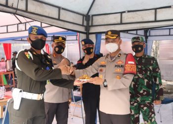 Kedatangan Vaksin Aman, Polresta Bandara Soetta Syukuran bersama Stakeholder