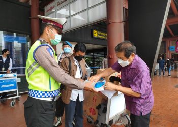 Bandara Soetta Diawasi Puluhan Polisi