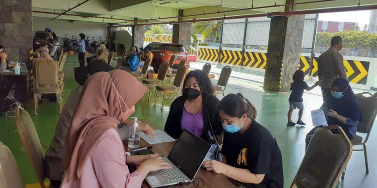 Polresta Bandara Soetta Vaksin 38 Orang