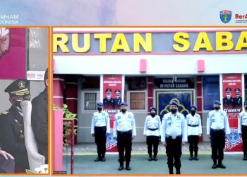 Yasonna Sapa Jajaran Kemenkumham, dari Sabang hingga Los Angeles