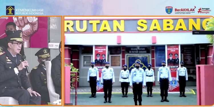 Yasonna Sapa Jajaran Kemenkumham, dari Sabang hingga Los Angeles