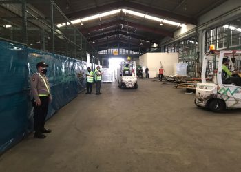 Awal November Empat Juta Dosis Vaksin Sinovac Tiba di Bandara Soetta