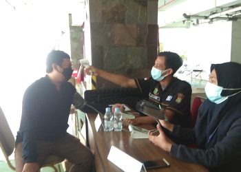 27 Orang Vaksin di Gerai Vaksinasi Presisi Polresta Bandara Soetta