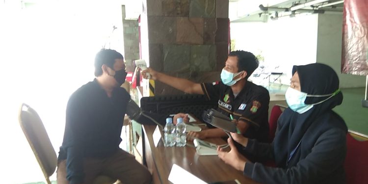 27 Orang Vaksin di Gerai Vaksinasi Presisi Polresta Bandara Soetta