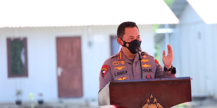 Resmikan Pembangunan Komplek Brimob Presisi, Kapolri Ingatkan Pentingnya Sinergitas TNI-Polri