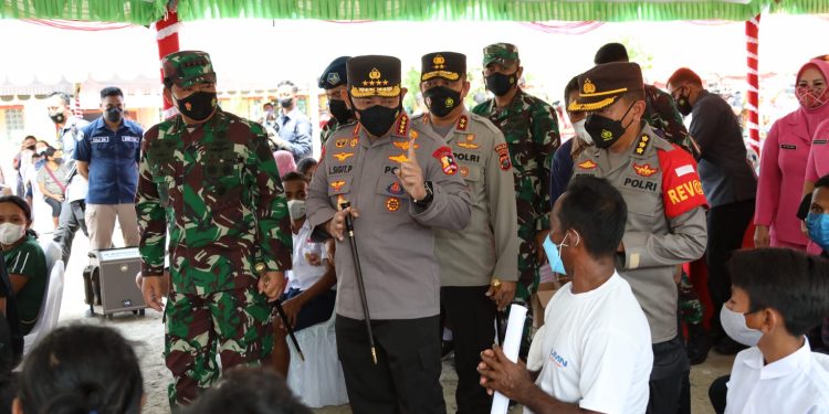 Kapolri Sebut Peran Tokoh Lintas Agama Bantu Percepatan Vaksinasi di Labuan Bajo