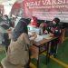 52 Orang Vaksin di Polresta Bandara Soetta