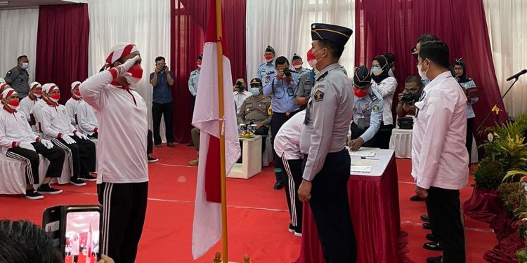 34 Napiter di Lapas Narkotika Gunung Sindur Ikrar ke NKRI