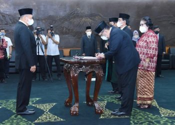 Lantik Anggota MPR RI Pengganti Antar Waktu, Bamsoet Ajak Jadikan Empat Pilar MPR Sebagai Gerakan Nasional