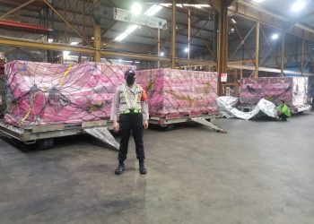 1.500.000 Dosis Vaksin Moderna Tiba di Bandara Soetta