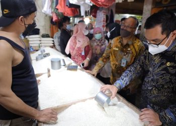 Sidak Pasar, Pilar Temukan beberapa Harga Pangan Naik