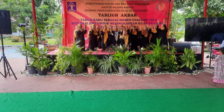 Lapas Kelas IIA Tangerang Gelar Tablig Akbar