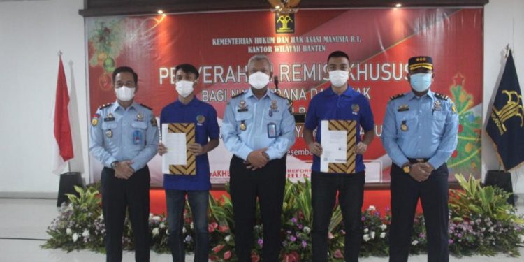 281 Narapidana di wilayah Banten Terima Remisi Khusus Natal Tahun 2021