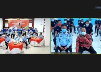 Hadiri Remisi Natal, Kakanwil Kemenkum HAM Apresiasi Kepala Ombudsman Banten 