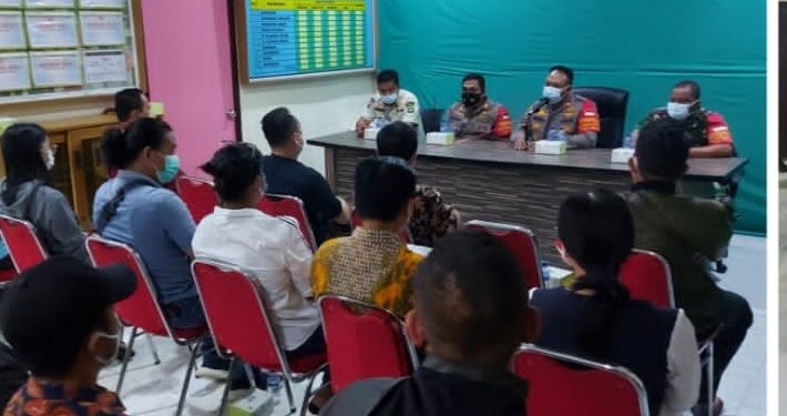 Polsek Cipondoh Gelar Rakor bersama Tiga Pilar dan Pengurus Gereja