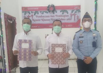 Dapat Remisi Natal, WBP di Lapas Gunung Sindur Ucapkan Terima Kasih