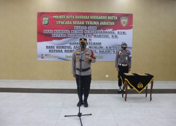 Dua Pejabat Utama di Polresta Bandara Soetta Diganti