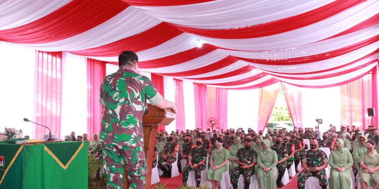 Kunker di Kodim Tigaraksa, Danrem Wijayakrama : Jaga Keharmonisan Keluarga