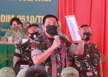 Danrem Wijayakrama Kunker di Kodim Tigaraksa, ini Pesan Pentingnya