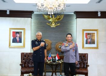 Bertemu Kepala Kepolisian Malaysia, Kapolri Bahas PMI Ilegal Hingga Penanganan Covid-19