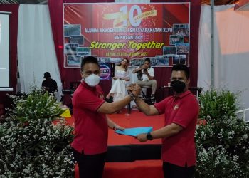 Santunan Yatim Piatu dan Pergantian Ketua Warnai Reuni Alumni AKIP XLVII