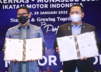 IMI dan Kemenparekraf Tandatangani Nota Kesepahaman