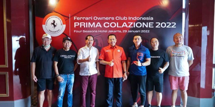 Bamsoet Apresiasi Ferrari Owners Club Indonesia