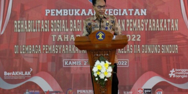 Program Rehabilitasi Sosial di Lapas Narkotika Gunung Sindur Resmi Dibuka