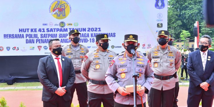 Kapolri: Profesi Satpam Mulia, Sangat Penting Membantu Tugas Kepolisian