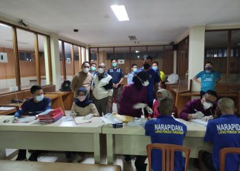 Lapas Narkotika Gunung Sindur Terima WBP Pindahan dari Lapas Lain
